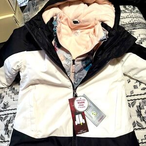 Black and White Winter Jacket